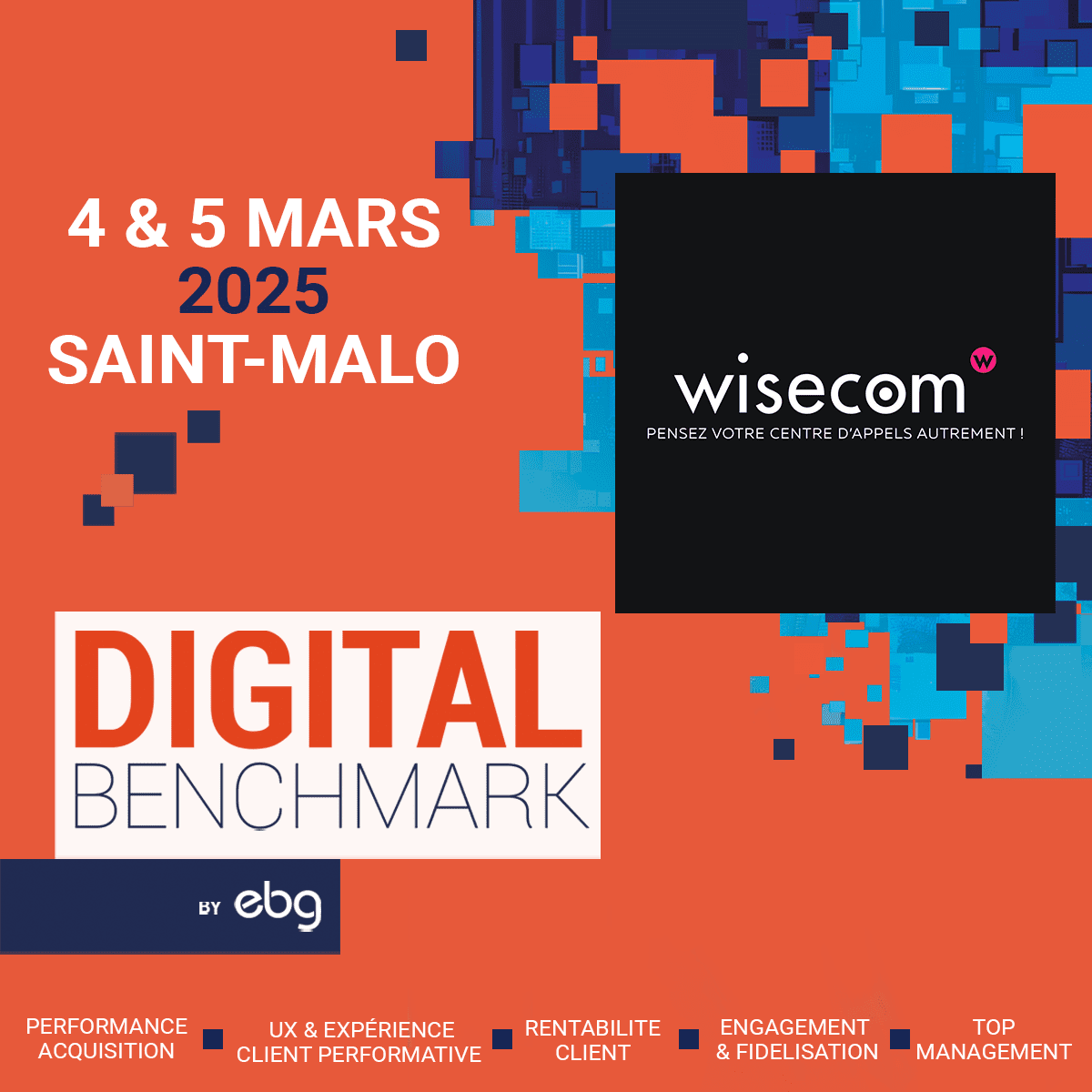 Wisecom sera au digital benchmark 2025